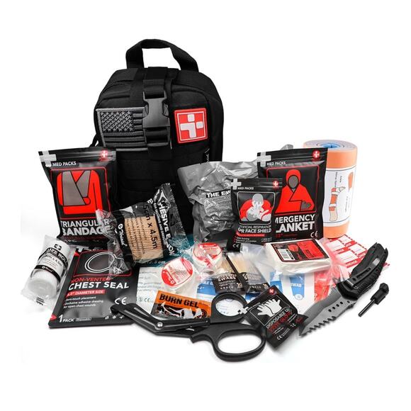 60pcs Tactical Survival First Aid Kit - Picture 3 of 5